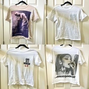 Ariana Grande Merch Tees Bundle